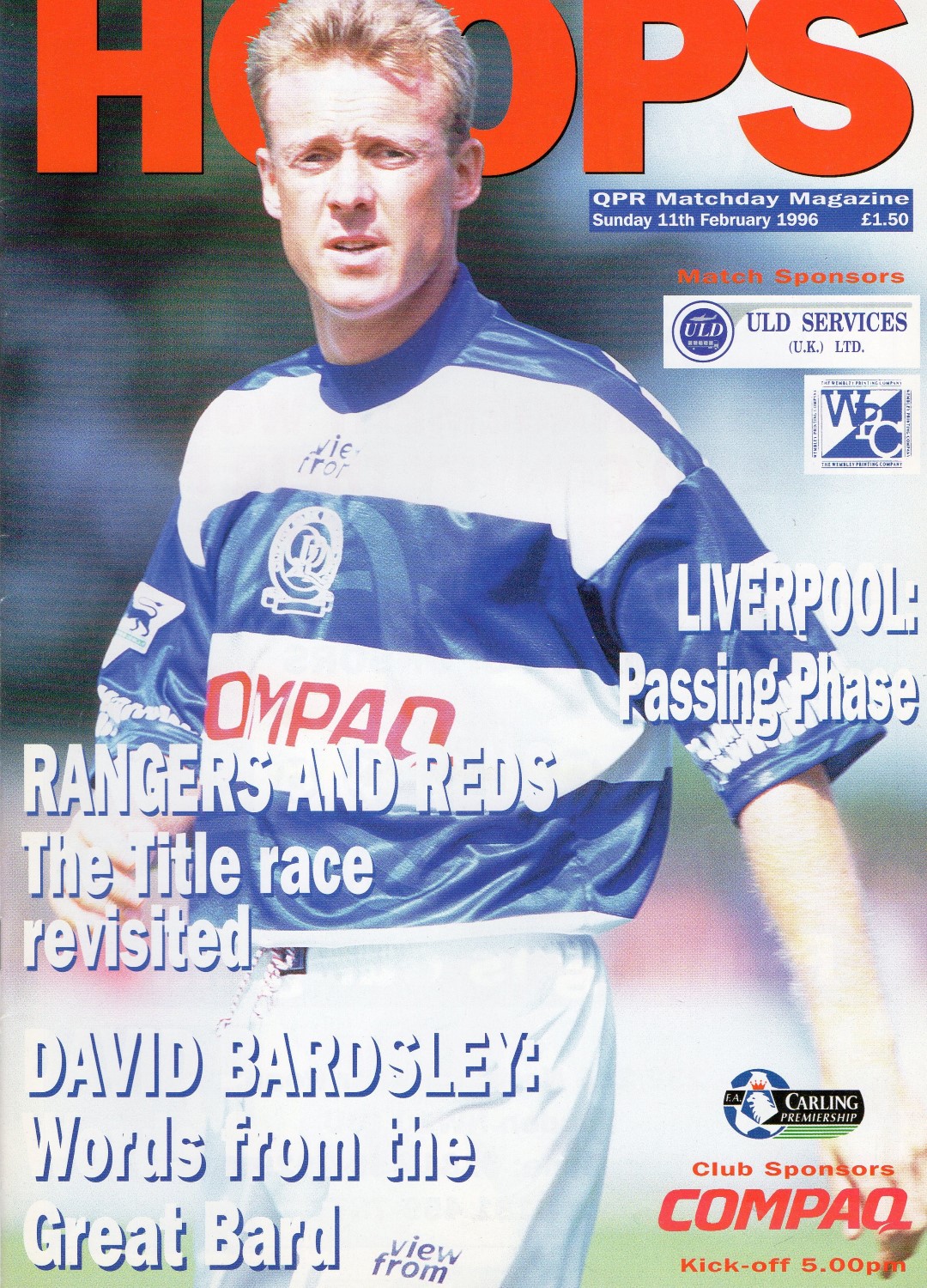 Programme Cover